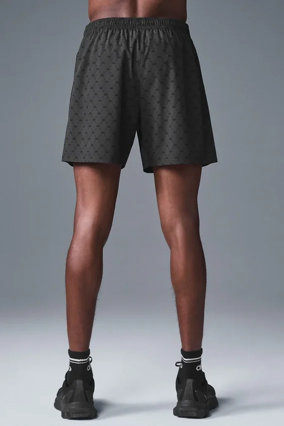 7'' Diamond Circuit Shorts – Anthrazit/Schwarz