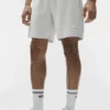 7" Double Take Shorts – White Heather