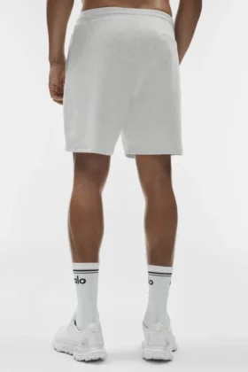 7″ Double Take Shorts – White Heather