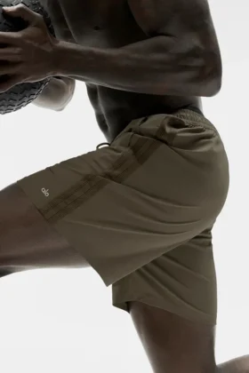 7″ High Tide Shorts – Olive Tree