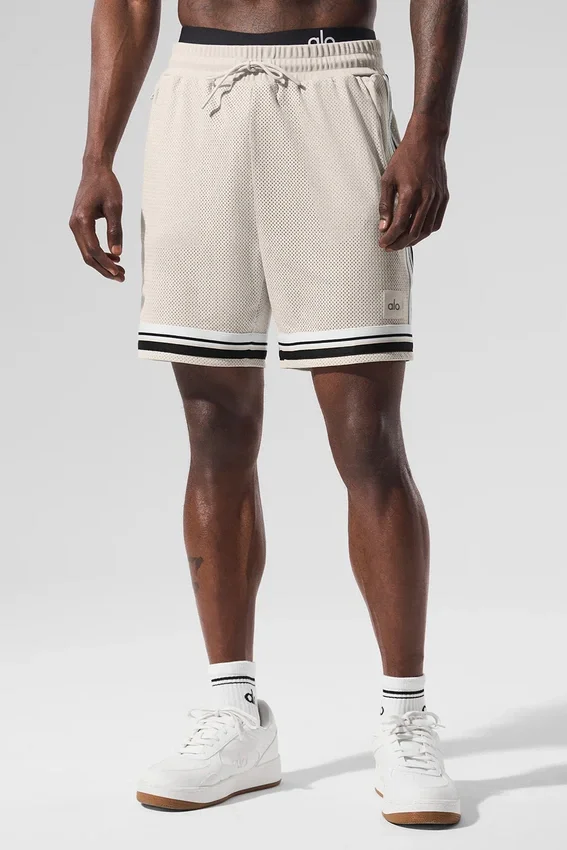 7" Key Mesh Basketball-Shorts – Bone