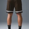 7" Key Mesh Basketball-Shorts – Espresso