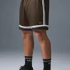 7" Key Mesh Basketball-Shorts – Espresso