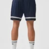 7" Key Mesh Basketball-Shorts – Marineblau
