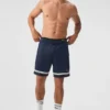 7" Key Mesh Basketball-Shorts – Marineblau