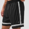 7" Key Mesh Basketball-Shorts – Schwarz