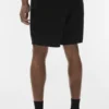 7" Linen Days Shorts – Schwarz