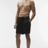 7" Linen Days Shorts – Schwarz