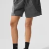 7" Make Waves Shorts – Dunkelgrau meliert