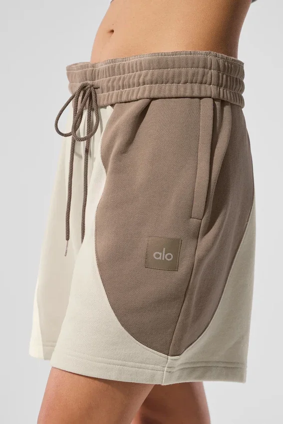 7" Make Waves Shorts – Elfenbein/Beige/Kies