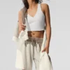 7" Make Waves Shorts – Elfenbein/Beige/Kies