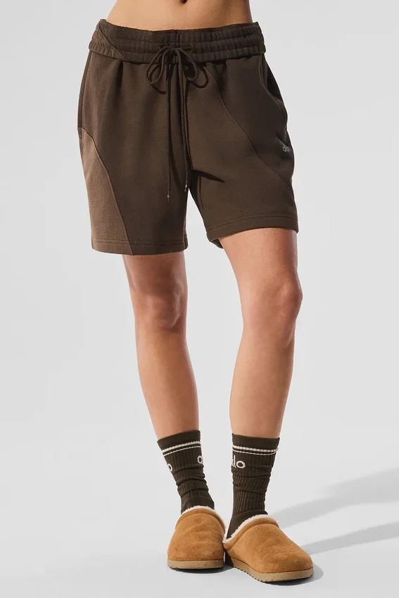 7" Make Waves Shorts – Espresso, ton-in-ton