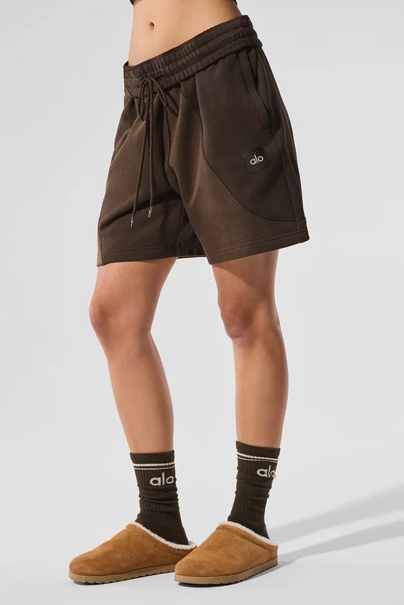 7" Make Waves Shorts – Espresso, ton-in-ton