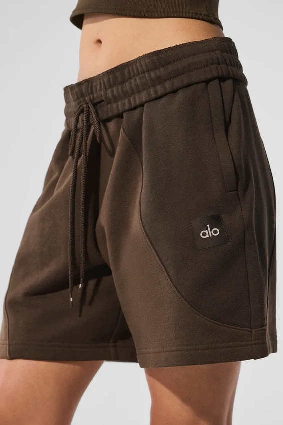 7" Make Waves Shorts – Espresso, ton-in-ton