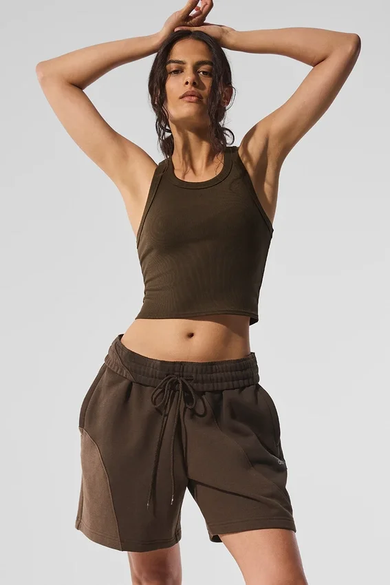 7" Make Waves Shorts – Espresso, ton-in-ton