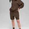7" Nadelstreifen-Shorts – Espresso-Nadelstreifen