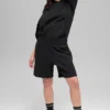 7"-Nadelstreifen-Shorts – Schwarze Nadelstreifen