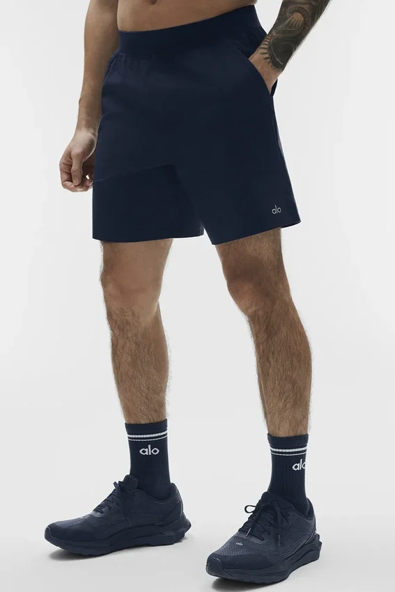 7" Repetition Shorts – Navy
