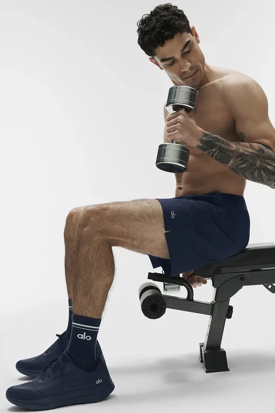 7" Repetition Shorts – Navy