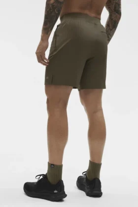 7″ Repetition Shorts – Olive Tree