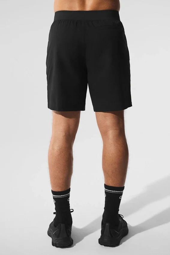 7" Repetition Shorts – Schwarz