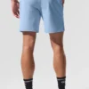 7" Repetition Shorts – Seashell Blue