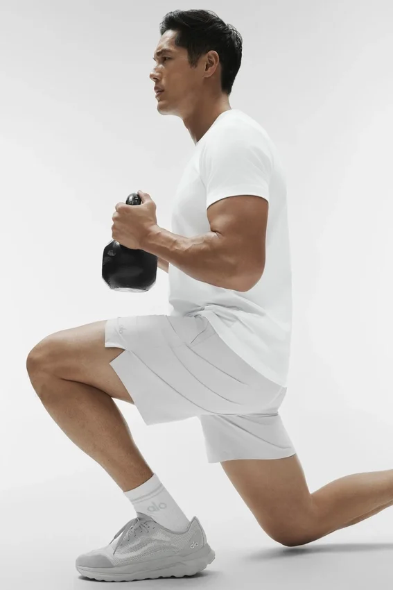 7" Repetition Shorts – Titanium
