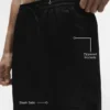 7" Satin Horizon Shorts – Schwarz