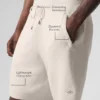 7" Sports Club Pullover Knit Shorts – Elfenbein