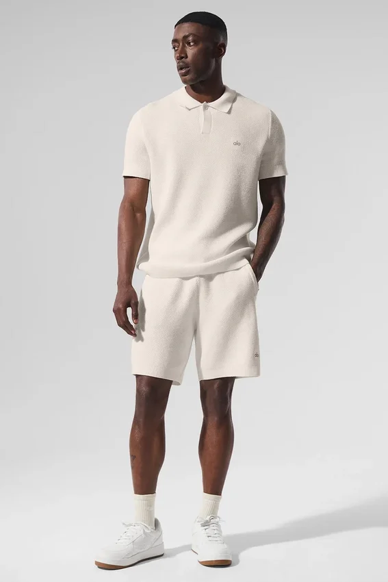 7" Sports Club Pullover Knit Shorts – Elfenbein