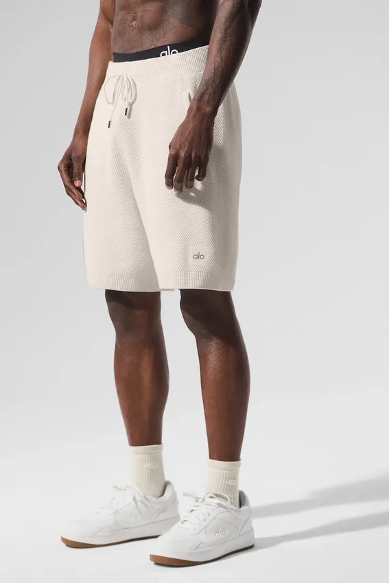 7" Sports Club Pullover Knit Shorts – Elfenbein