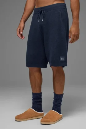 7" Sports Club Pullover Knit Shorts – Marineblau