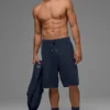 7" Sports Club Pullover Knit Shorts – Marineblau
