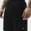 7" Waffle Lounge-Shorts – Black