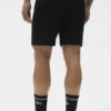 7" Waffle Lounge-Shorts – Black