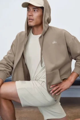 7" Waffle Lounge-Shorts – Bone