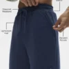 7" Waffle Lounge-Shorts – Navy