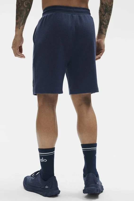 7" Waffle Lounge-Shorts – Navy