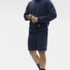 7" Waffle Lounge-Shorts – Navy