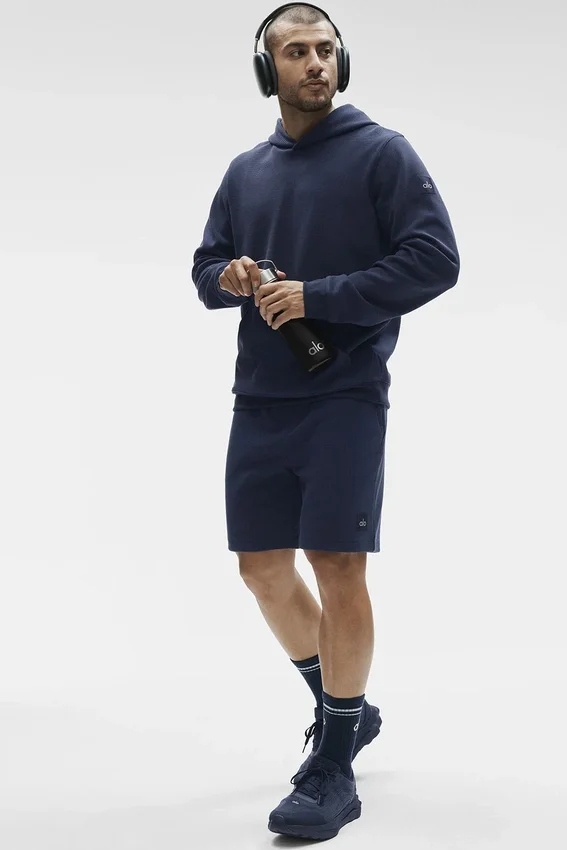 7" Waffle Lounge-Shorts – Navy