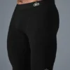 9" Flight Compression-Shorts – Schwarz