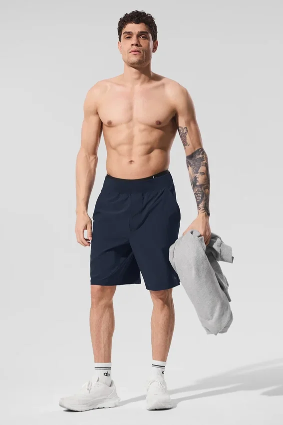 9"-Repetition-Shorts – Navy