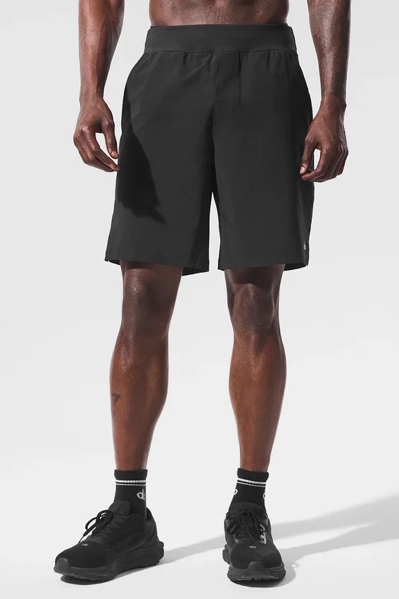9" Repetition Shorts – Schwarz