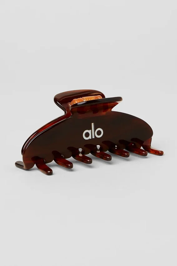 90'S Claw Clip – Braun-Schildpatt