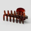 90'S Claw Clip – Braun-Schildpatt