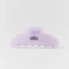 90'S Claw Clip – Hellblau mit Provence-Marmor-Muster