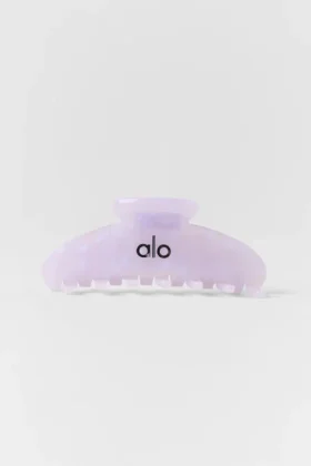 90’S Claw Clip – Hellblau mit Provence-Marmor-Muster