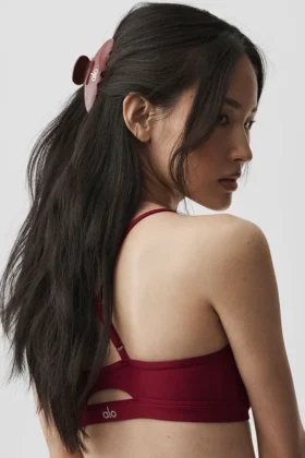 90er-Jahre-Haarklammer – Summer Romance Red