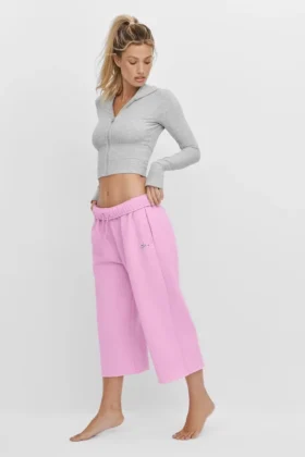 Accolade Cutoff-Jogginghose – Candy Heart Pink