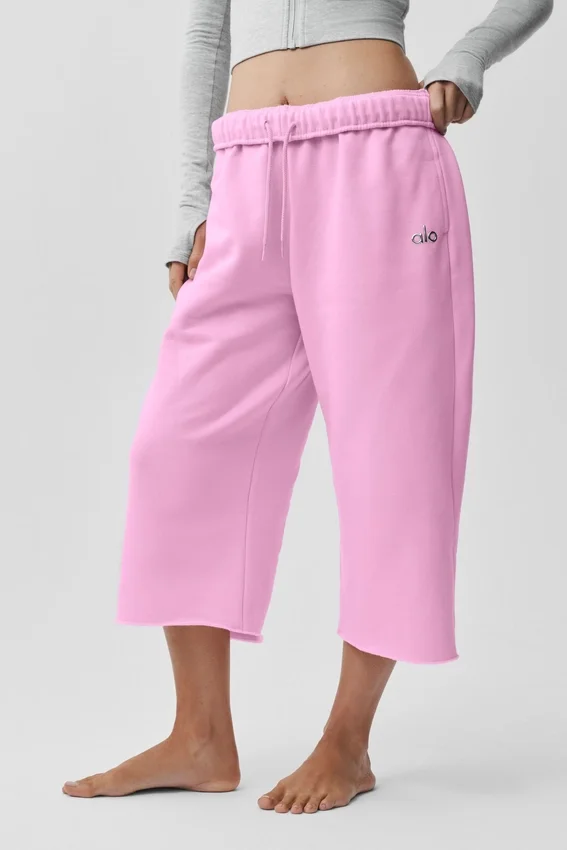 Accolade Cutoff-Jogginghose – Candy Heart Pink
